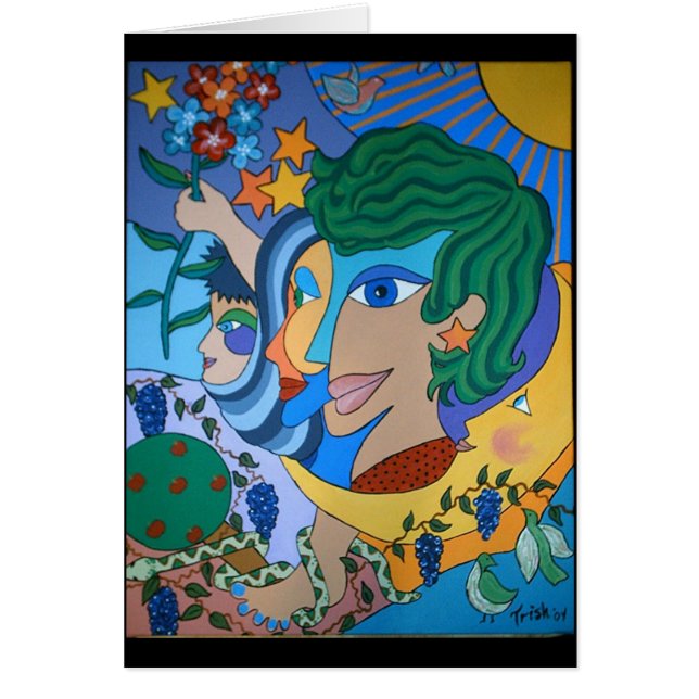 CARTÃO TRÊS CARAS DA VÉSPERA (Frente)