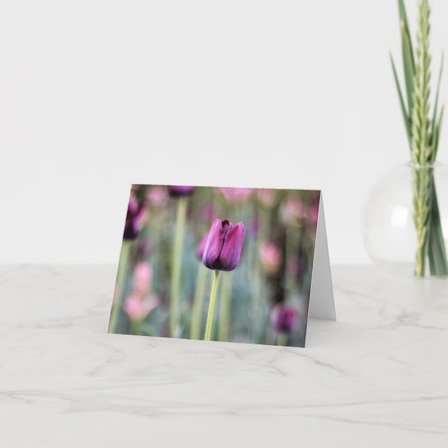 Cartão Tres Chic Tulip Note Card (Frente)
