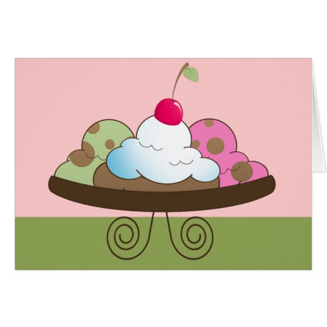 Cartão Três colheres (Frente Horizontal)