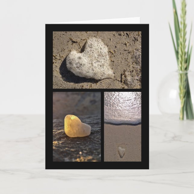 Cartão Três Corações Oceânicos (Frente)