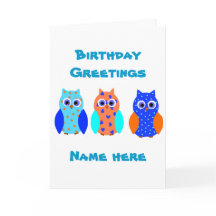 Três corujas em vários produtos