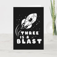TRÊS É UM aniversário de 3 anos BLAST, 3 Anos