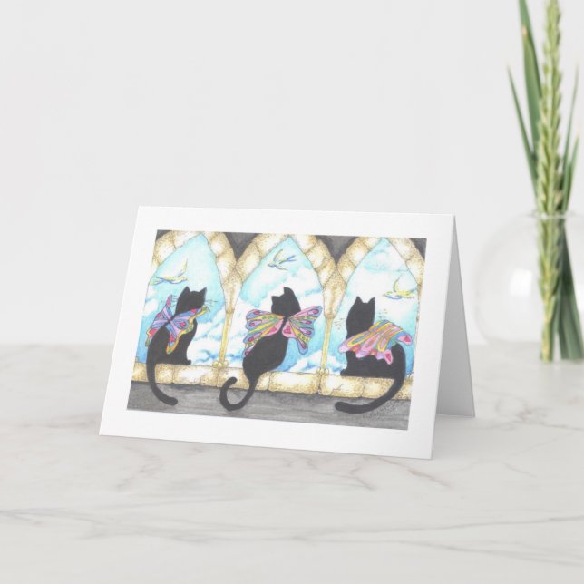 Cartão Tres Gatos ... 3 Cats (Frente)