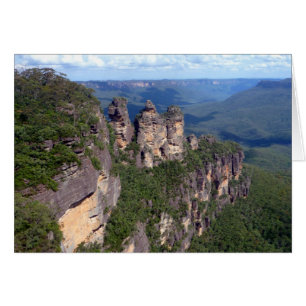 Cartão três irmãs katoomba