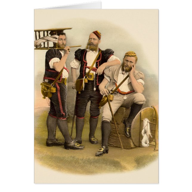 Cartão Três queijeiros do Gruyère - Greyerzer Sennen (Frente)