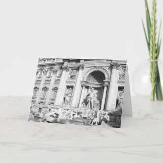 Cartão Trevi Fountain em Roma