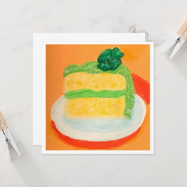 Cartão Trevo de Quatro Folhas (Frente/Verso In Situ)