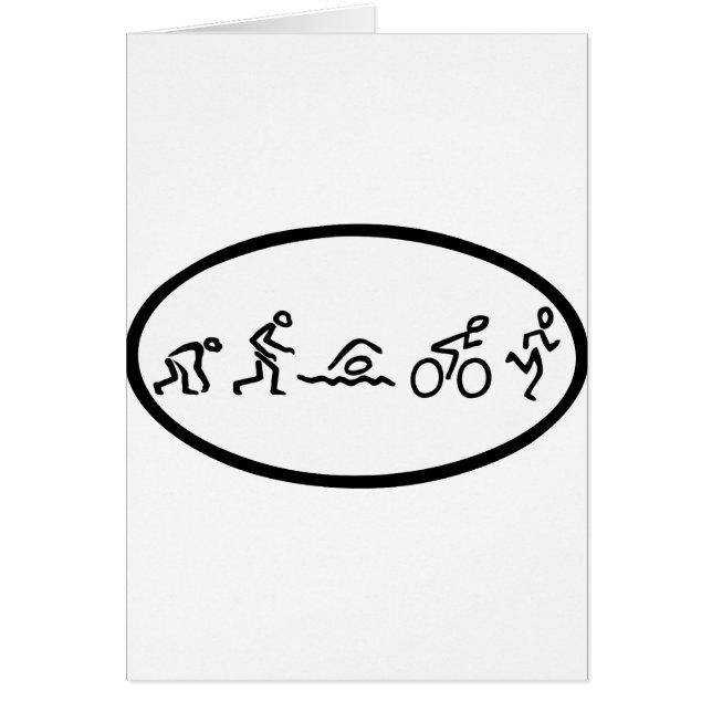 Cartão Tri eclipse da evolução (Frente)