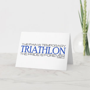 Cartão Triathlon - O Orgulho é para sempre