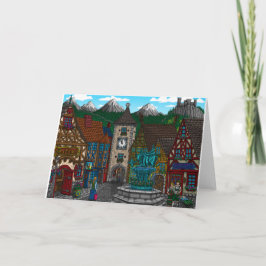 Cartão Tribute To Europa Greeting Card