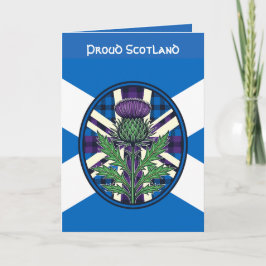 Cartão Tribute to Scotland and St Andrew’s Day