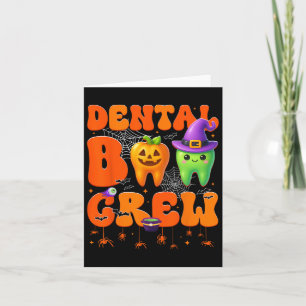 Cartão Trick Ou Teeth Dental Halloween Figurumes Dentista