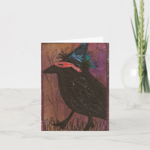 Cartão Tricky Crow