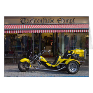 Cartão Trike do Boom Amarelo