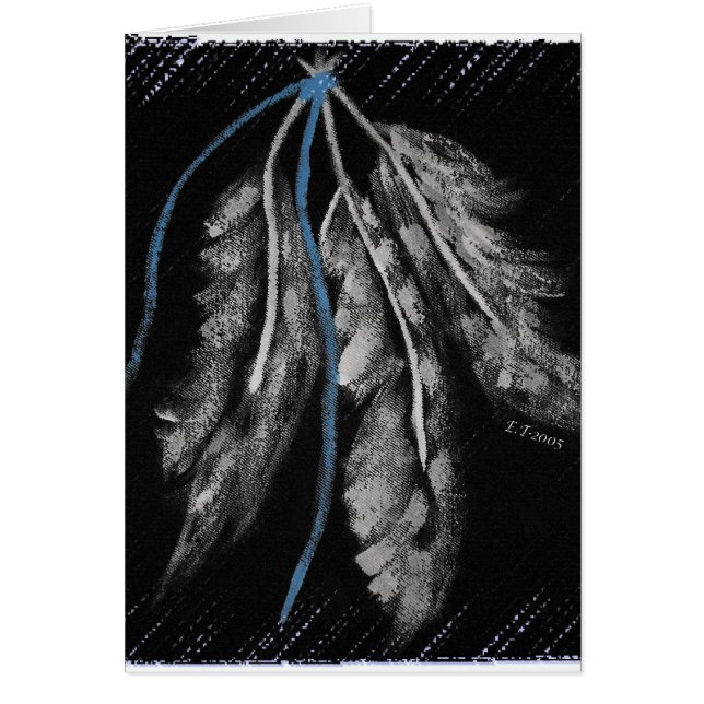 Cartão Trindade de três Penas- (Frente)