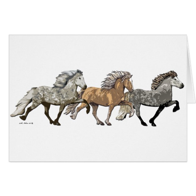 Cartão Trio em Tolt (Frente Horizontal)