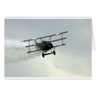 Cartão Triplano Fokker