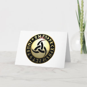 Cartão Triple Horn of Odin