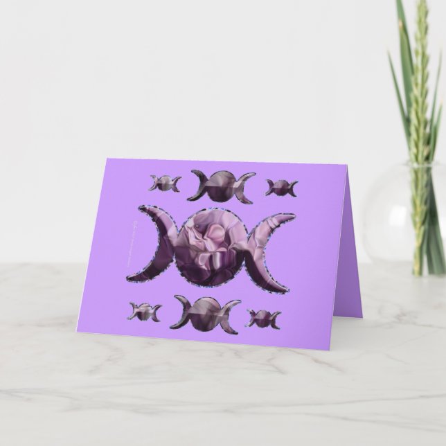 Cartão Triple Moon Card (Frente)