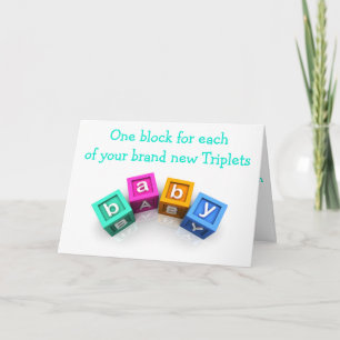 CARTÃO TRIPLETS=TRIPLIQUE O LOVE=PARABÉNS TRIPLOS