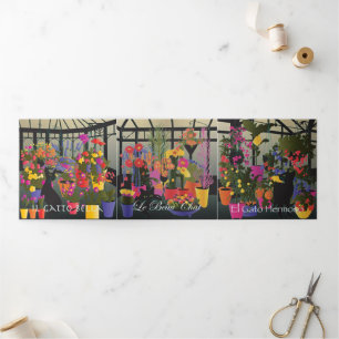 Cartão triplo Bella Cat 4-6