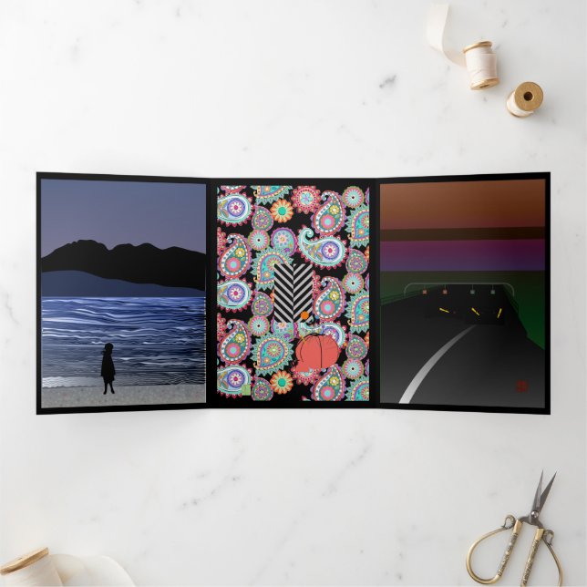 Cartão Triplo de Viagens (Dentro)