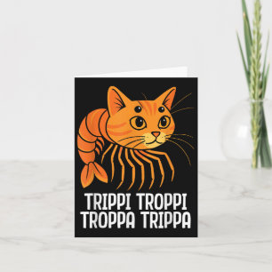 Cartão Trippi Troppi Troppa Trippa Rotação Cerebral Itali