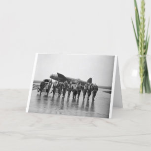 Cartão Tripulação 106 Lancaster Bomber RAF