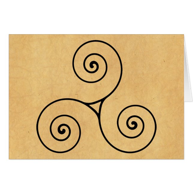 Cartão Triskele (Frente Horizontal)