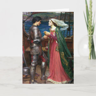 Cartão Tristan and Isolde Greeting Card
