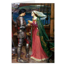 Tristan e Isolde por John William Waterhouse