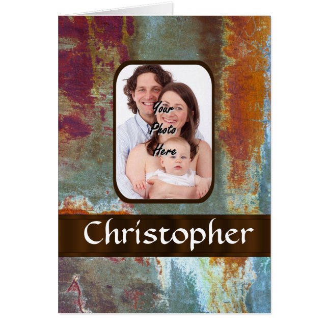 Cartão Triturado urbano moderno (Frente)