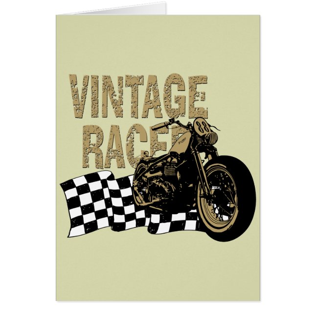 Cartão Triumph Bobber (Frente)