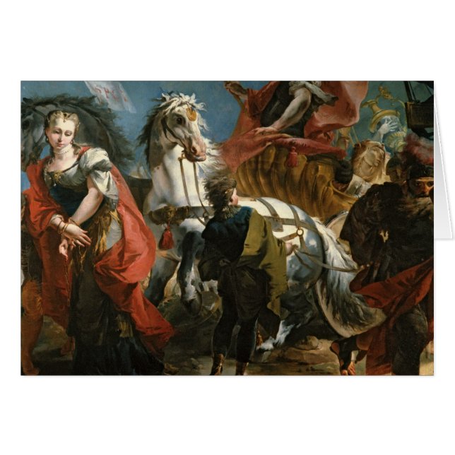 Cartão Triumph de Marcus Aurelius (Frente Horizontal)