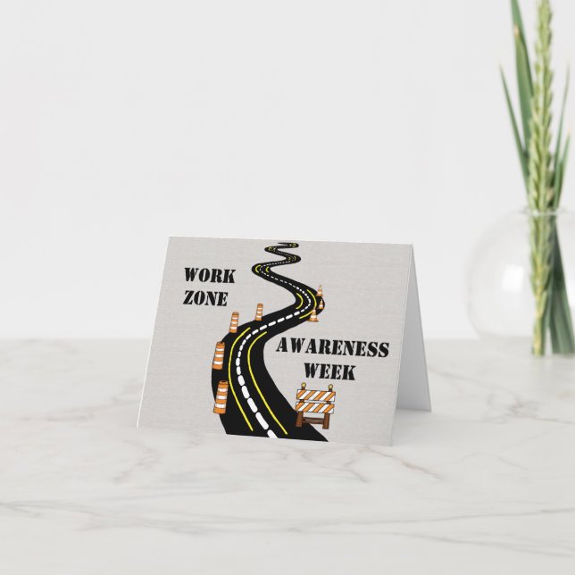 Cartão Trivia Semana de Sensibilização para a Zona (Frente)