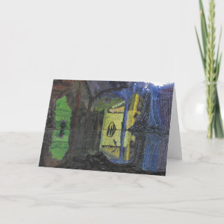 Cartão Troll Cave Blank Greeting Card