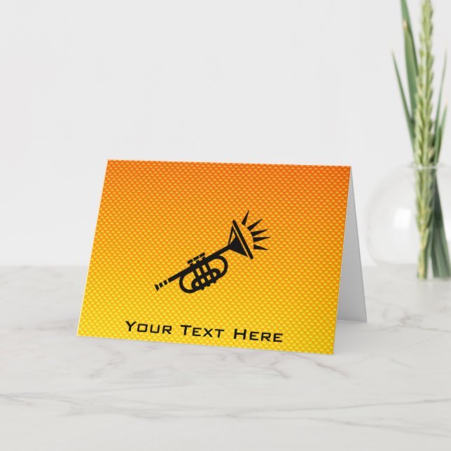 Cartão Trombeta (Frente)