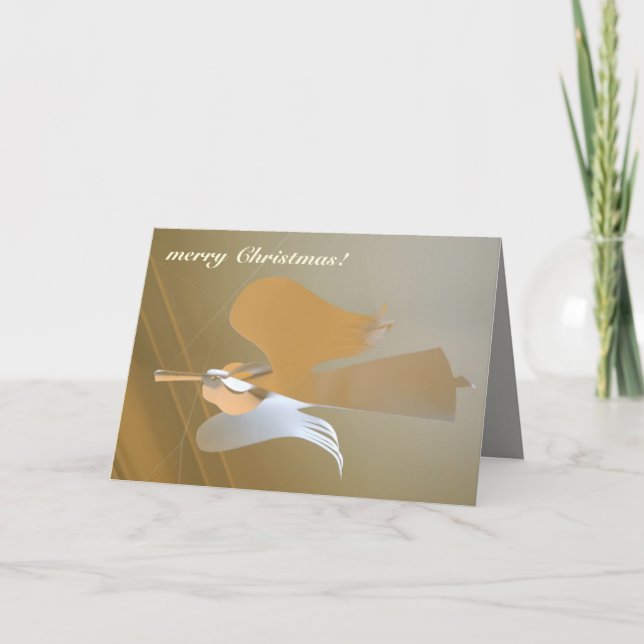 Cartão Trombetas anjo (Frente)