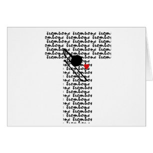 Cartão Trombone - Letra T