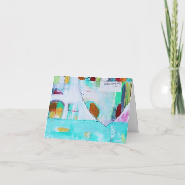 Cartão Tropical Delight Notecard (Frente)