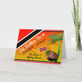 Cartão Tropical Eu teria Preferencialmentes em Trinidad e