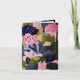 Cartão Tropical Modernism Greeting Card