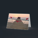 Cartão Tropical Snowman<br><div class="desc"></div>