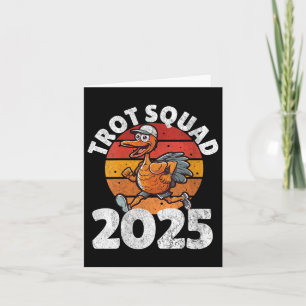 Cartão Trot Squad de Mulheres 2025, Ação de Graças Turqui
