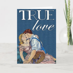 Cartão True Love Always and Forever Couple's Card