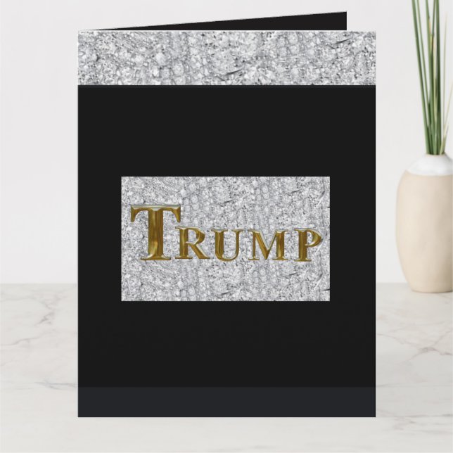 CARTÃO TRUMP (Frente)