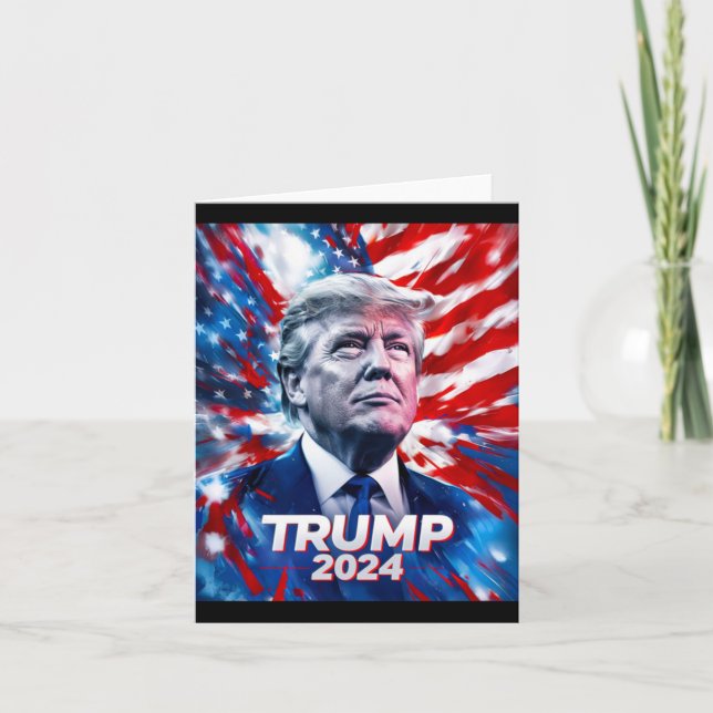 Cartão Trump 2024 (Frente)