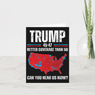 Cartão Trump 2024 45 47 Melhor Cobertura Do Que 5 g Pode