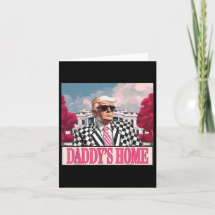 Cartão Trump 2024 Leve a América Ck Home Trump Pink