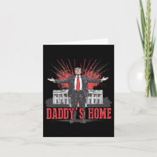 Cartão Trump 2024 Leve a América Ck Home Trump Pink